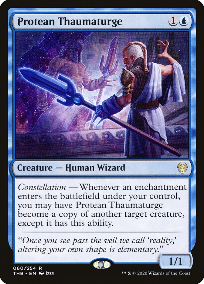 Protean Thaumaturge [Theros Beyond Death] Magic: The Gathering