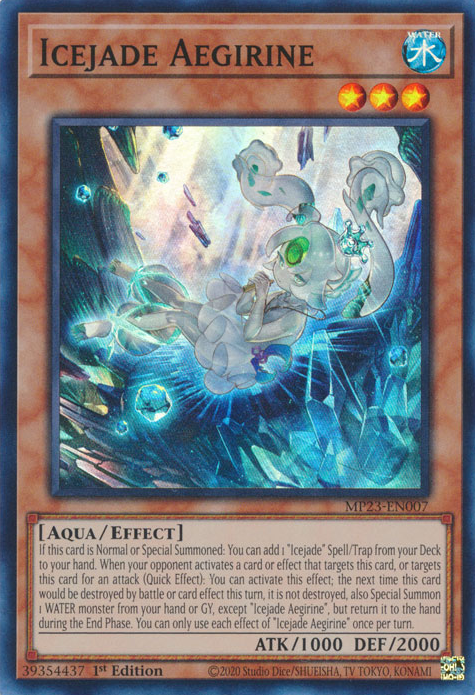 Icejade Aegirine [MP23-EN007] Super Rare Yu-Gi-Oh!