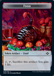 Elemental // Food (18) Double-Sided Token [Modern Horizons 2 Tokens] Magic: The Gathering