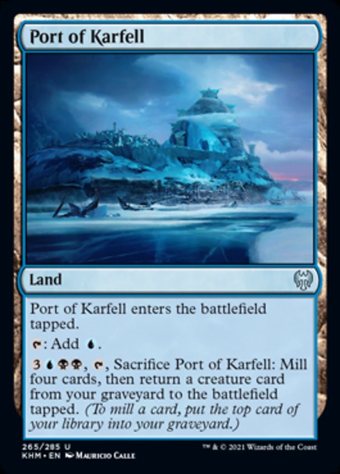 Port of Karfell [Kaldheim] Magic: The Gathering