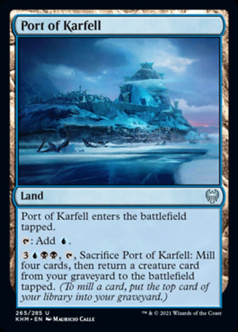 Port of Karfell [Kaldheim] Magic: The Gathering