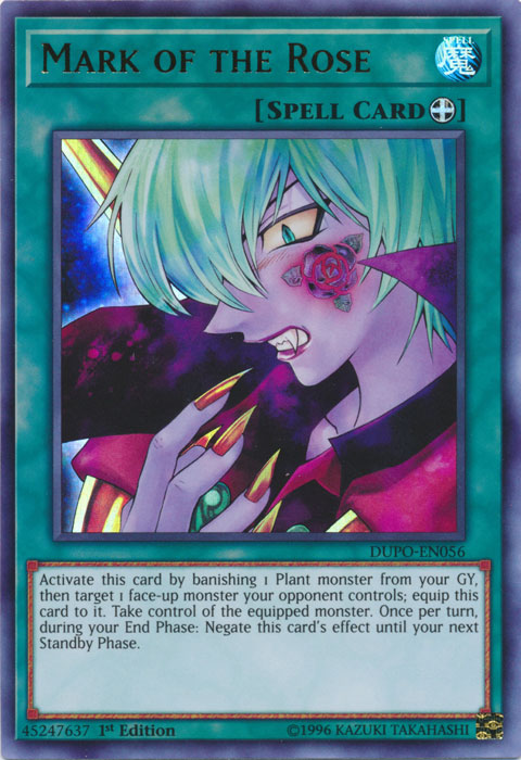 Mark of the Rose [DUPO-EN056] Ultra Rare Yu-Gi-Oh!