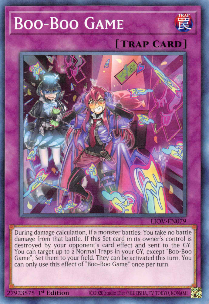 Boo-Boo Game [LIOV-EN079] Common Yu-Gi-Oh!