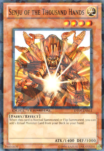 Senju of the Thousand Hands [DT05-EN051] Common Yu-Gi-Oh!