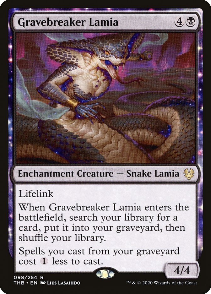 Gravebreaker Lamia [Theros Beyond Death] Magic: The Gathering