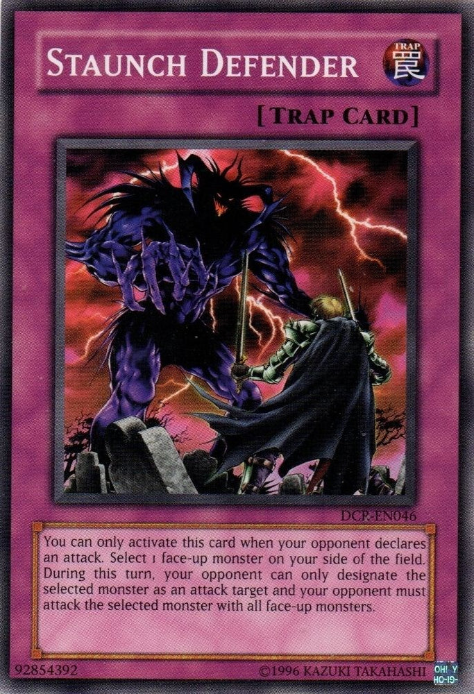 Staunch Defender [DCR-EN046] Common Yu-Gi-Oh!