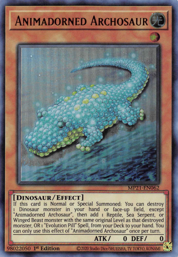 Animadorned Archosaur [MP21-EN062] Ultra Rare Yu-Gi-Oh!