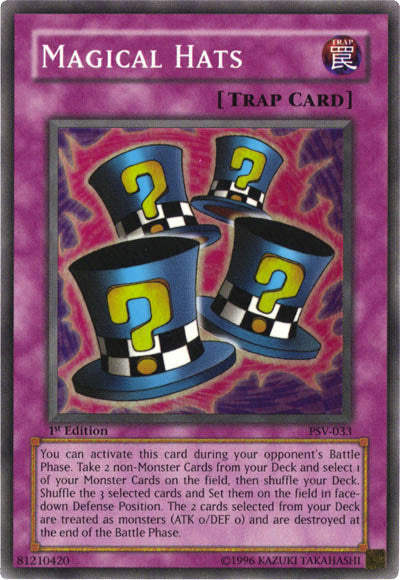 Magical Hats [PSV-033] Super Rare Yu-Gi-Oh!