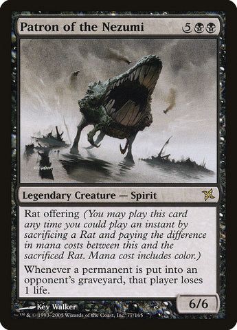 Patron of the Nezumi [Betrayers of Kamigawa] Magic: The Gathering