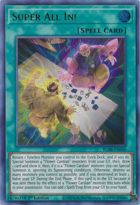 Super All In! [BLAR-EN030] Ultra Rare Yu-Gi-Oh!