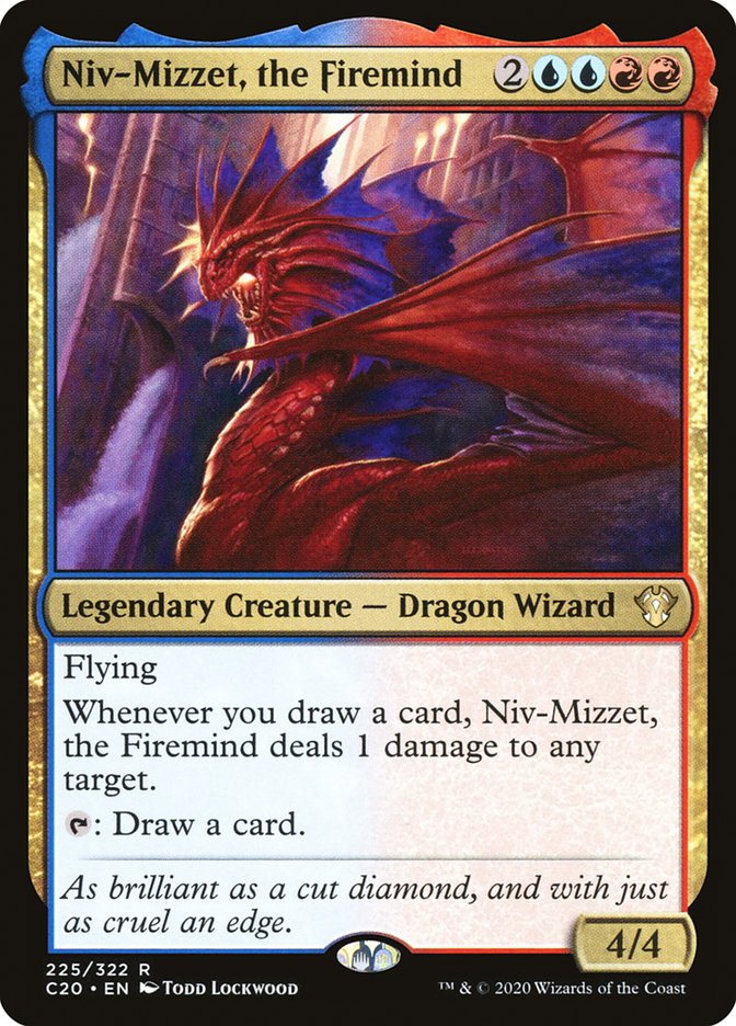 Niv-Mizzet, the Firemind [Commander 2020] Magic: The Gathering