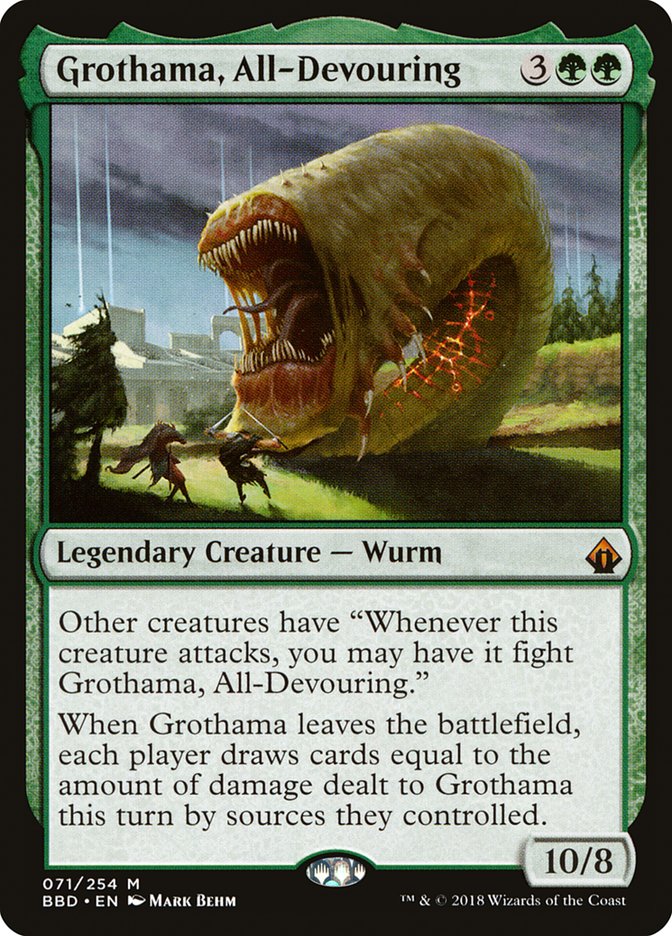 Grothama, All-Devouring [Battlebond] Magic: The Gathering
