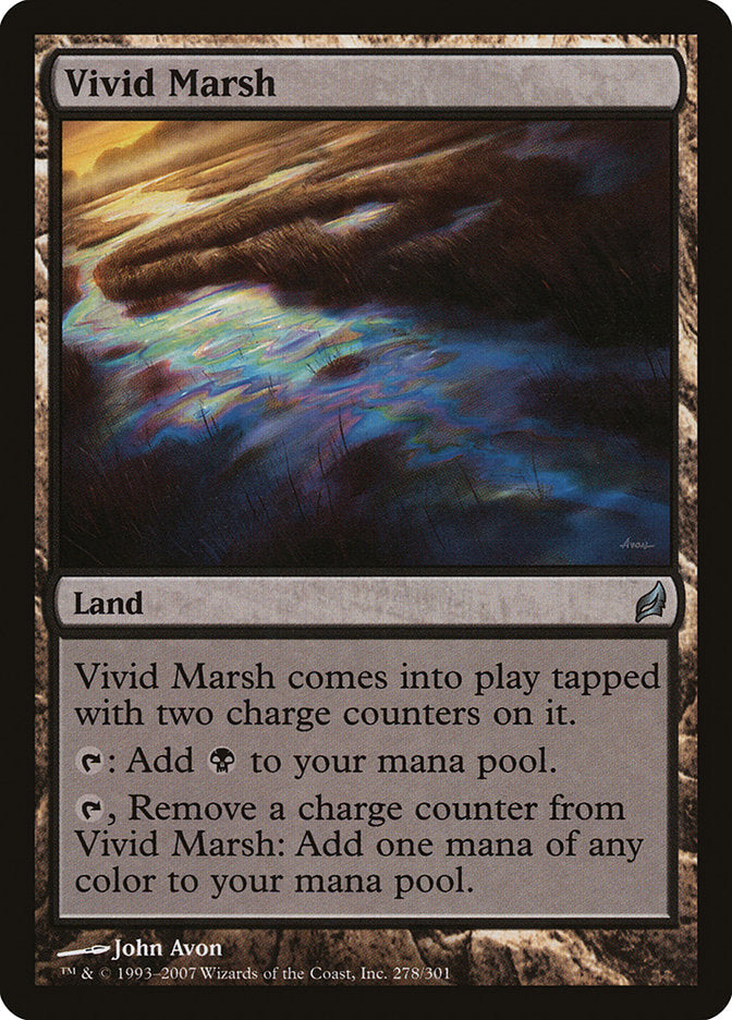 Vivid Marsh [Lorwyn] Magic: The Gathering