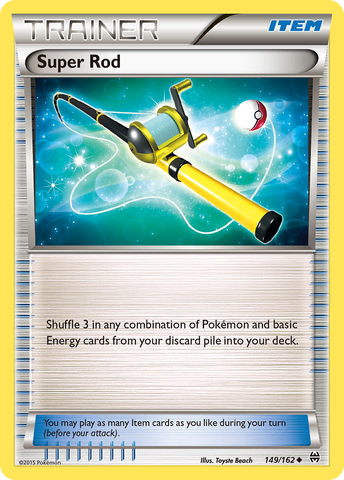 Super Rod (149/162) [XY: BREAKthrough] Pokémon