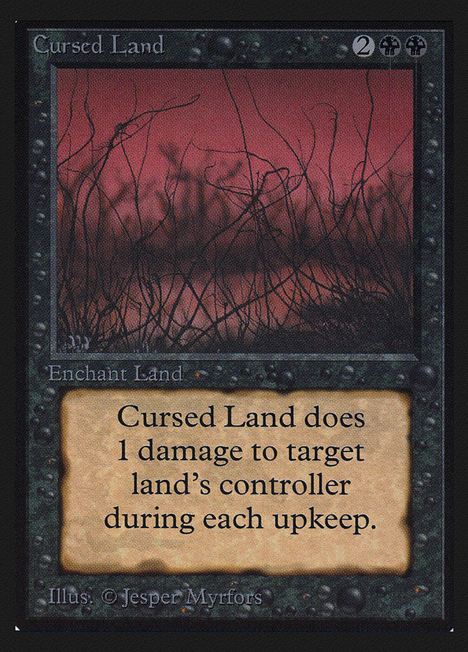 Cursed Land [Collectors' Edition] Magic: The Gathering