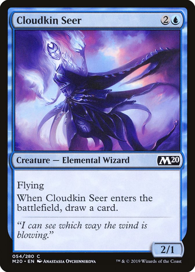 Cloudkin Seer [Core Set 2020] Magic: The Gathering