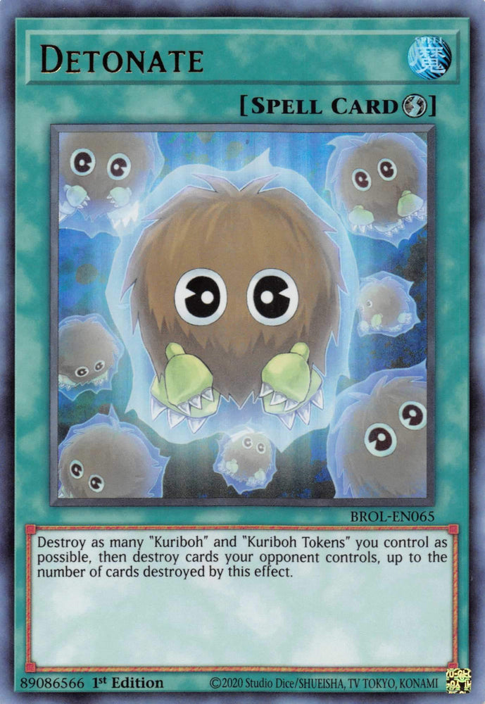 Detonate [BROL-EN065] Ultra Rare Yu-Gi-Oh!