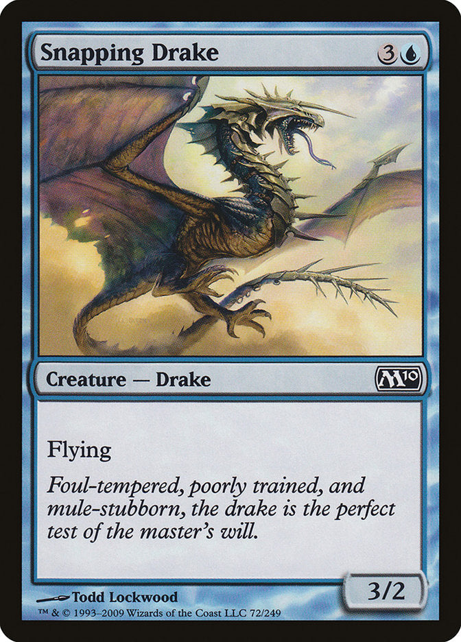 Snapping Drake [Magic 2010] Magic: The Gathering
