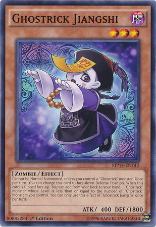 Ghostrick Jiangshi [MP14-EN142] Common Yu-Gi-Oh!