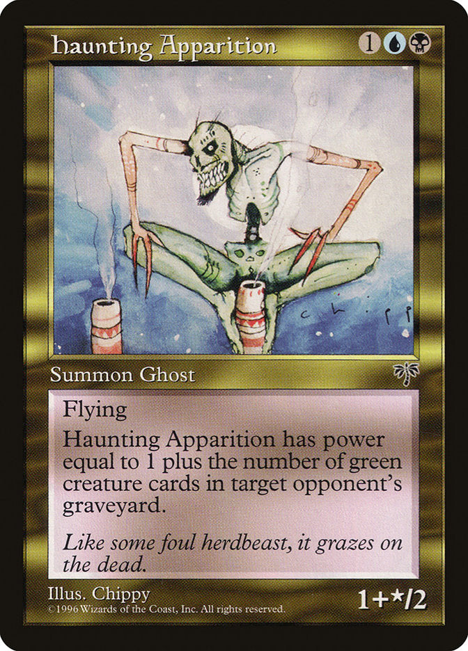 Haunting Apparition [Mirage] Magic: The Gathering