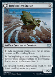 Foreboding Statue // Forsaken Thresher [Innistrad: Crimson Vow] Magic: The Gathering