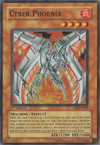 Cyber Phoenix [EOJ-EN009] Super Rare Yu-Gi-Oh!