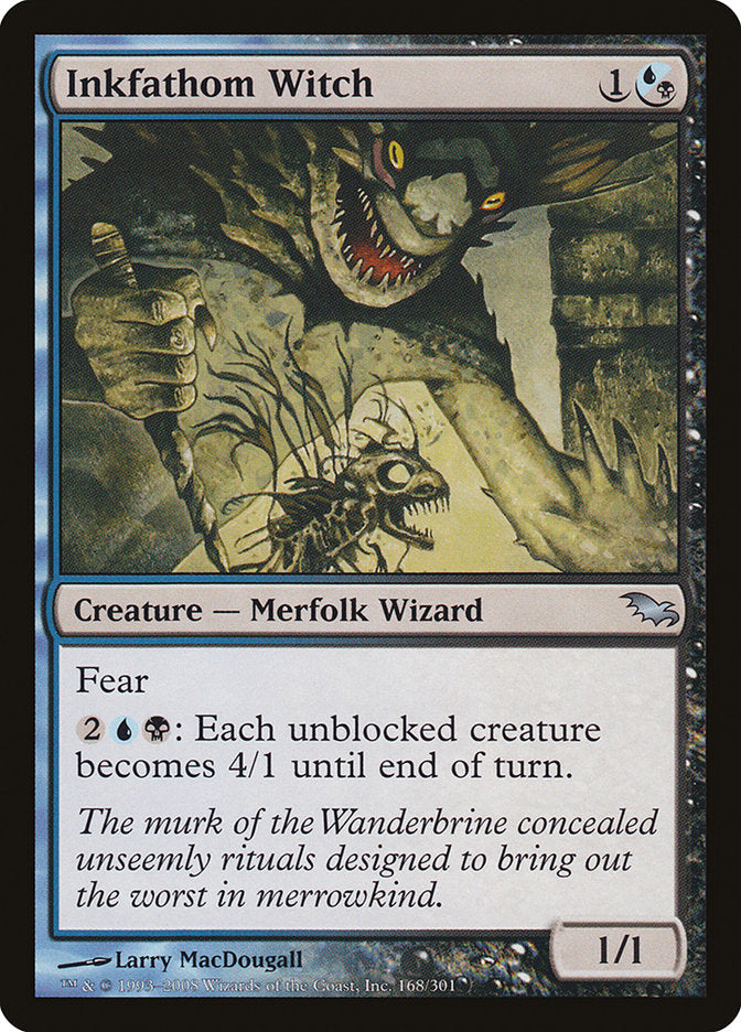 Inkfathom Witch [Shadowmoor] Magic: The Gathering