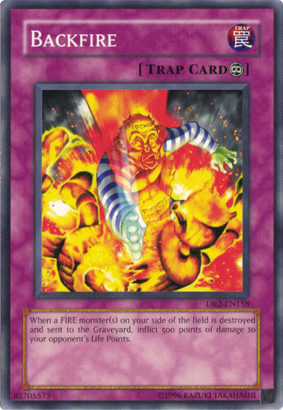 Backfire [DR2-EN158] Common Yu-Gi-Oh!