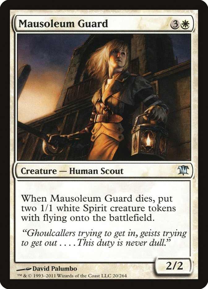 Mausoleum Guard [Innistrad] Magic: The Gathering