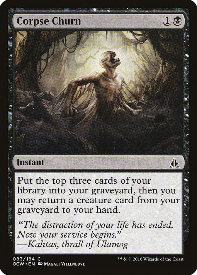Corpse Churn [Oath of the Gatewatch] Magic: The Gathering