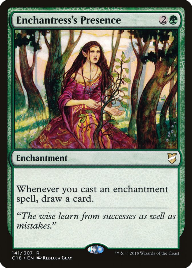 Enchantress's Presence [Commander 2018] Magic: The Gathering