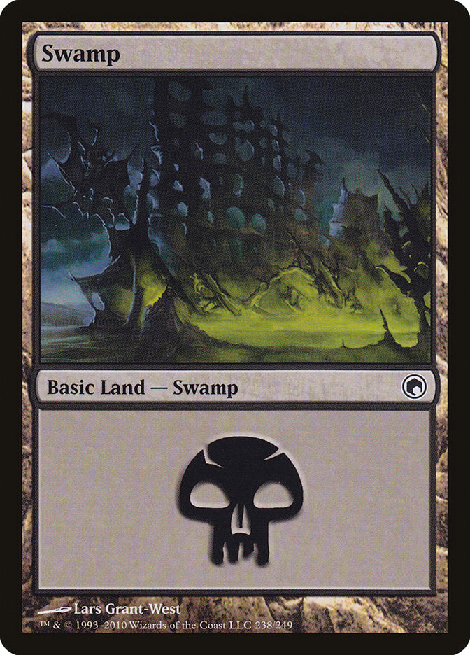 Swamp (238) [Scars of Mirrodin] Magic: The Gathering