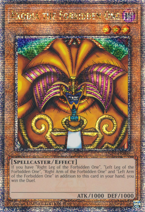 Exodia the Forbidden One [TN23-EN002] Quarter Century Secret Rare Yu-Gi-Oh!