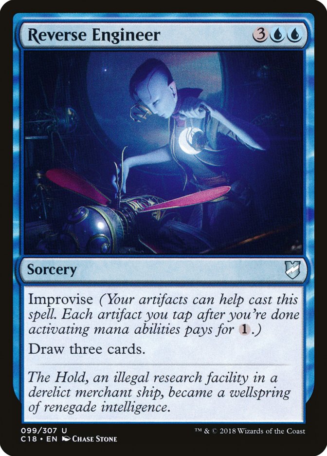Reverse Engineer [Commander 2018] Magic: The Gathering