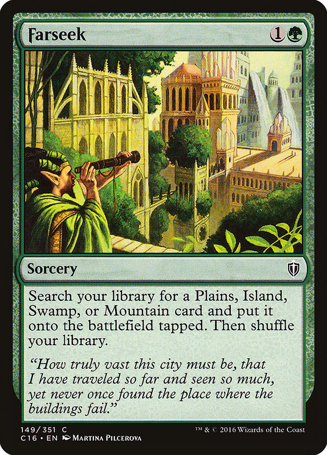 Farseek [Commander 2016] Magic: The Gathering