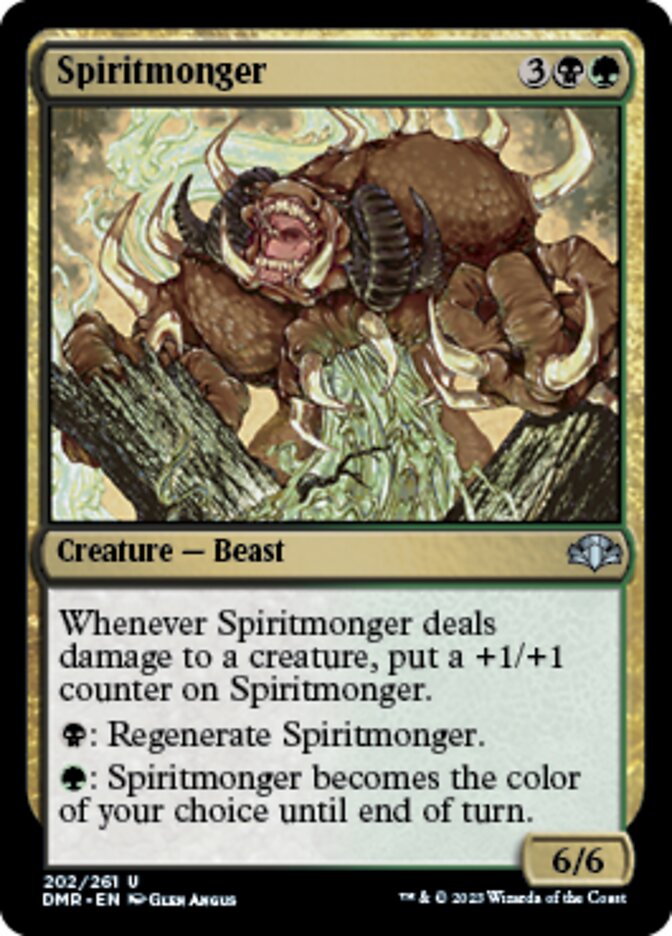 Spiritmonger [Dominaria Remastered] Magic: The Gathering