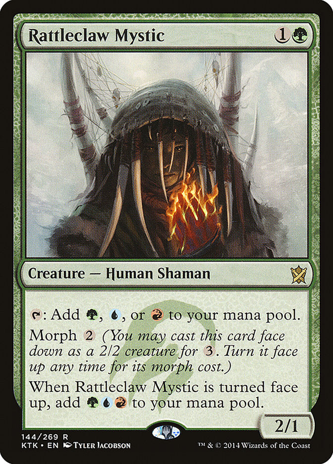 Rattleclaw Mystic [Khans of Tarkir] Magic: The Gathering