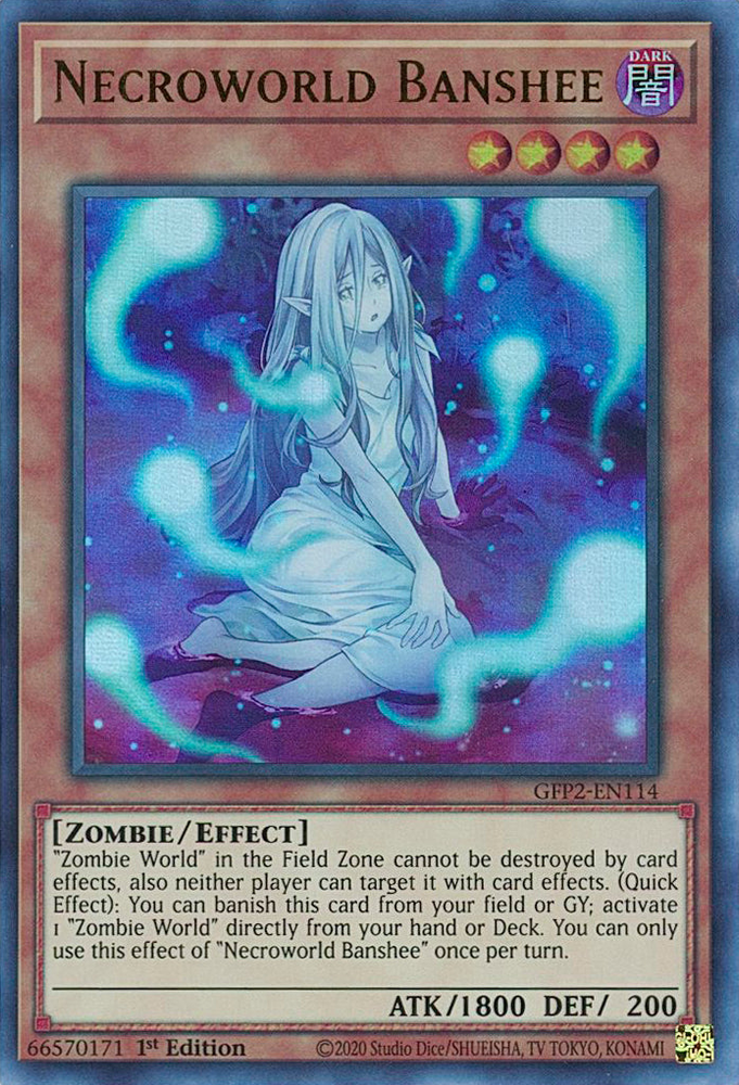 Necroworld Banshee [GFP2-EN114] Ultra Rare Yu-Gi-Oh!