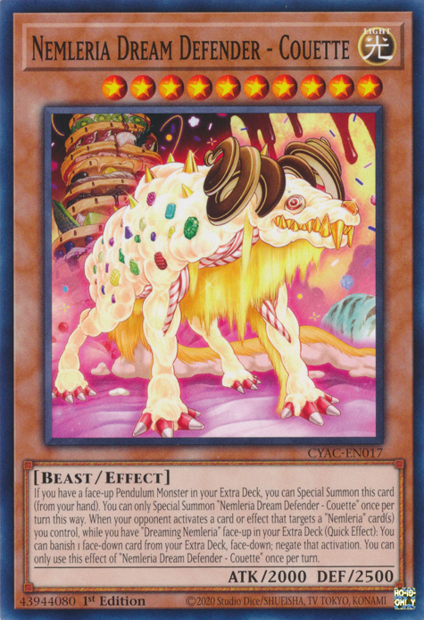 Nemleria Dream Defender - Couette [CYAC-EN017] Common Yu-Gi-Oh!