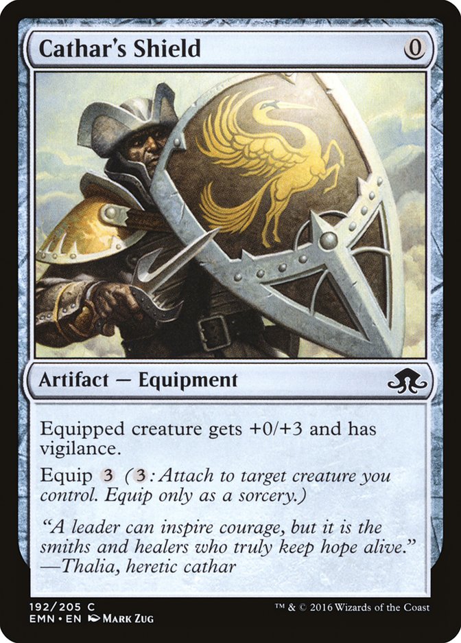 Cathar's Shield [Eldritch Moon] Magic: The Gathering