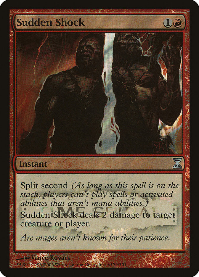 Sudden Shock [Time Spiral Promos] Magic: The Gathering