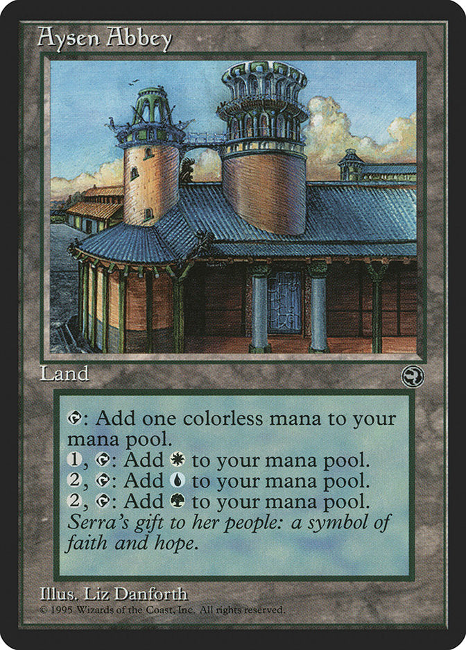 Aysen Abbey [Homelands] Magic: The Gathering