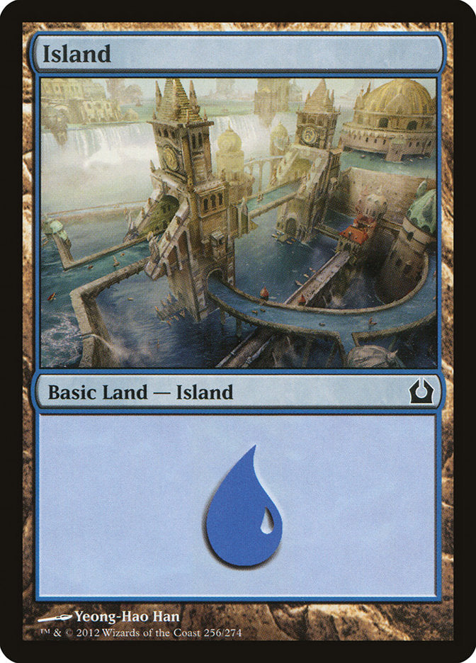 Island (256) [Return to Ravnica] Magic: The Gathering