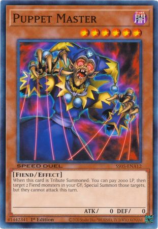 Puppet Master [SS05-ENA12] Common Yu-Gi-Oh!
