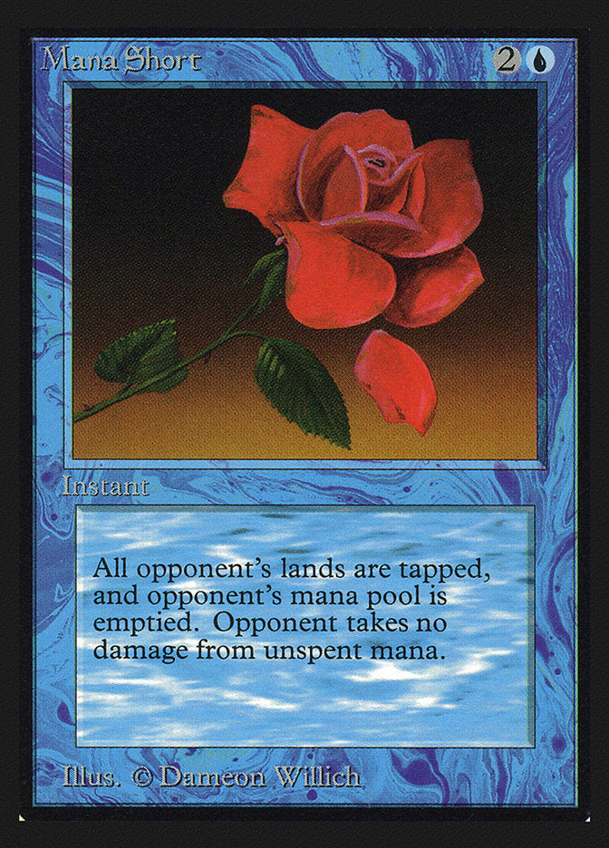 Mana Short [International Collectors' Edition] Magic: The Gathering