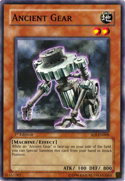 Ancient Gear [SOI-EN008] Common Yu-Gi-Oh!