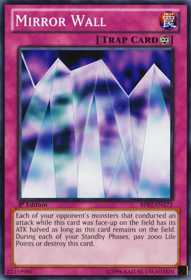 Mirror Wall [BP02-EN172] Common Yu-Gi-Oh!