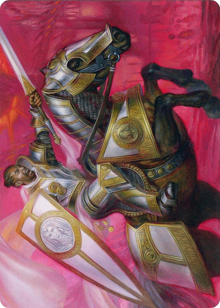 Sigiled Sentinel Art Card [March of the Machine Art Series] Magic: The Gathering
