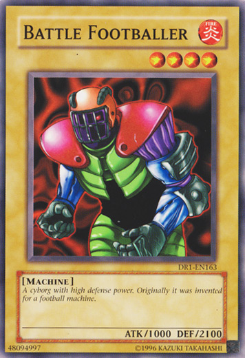 Battle Footballer [DR1-EN163] Common Yu-Gi-Oh!