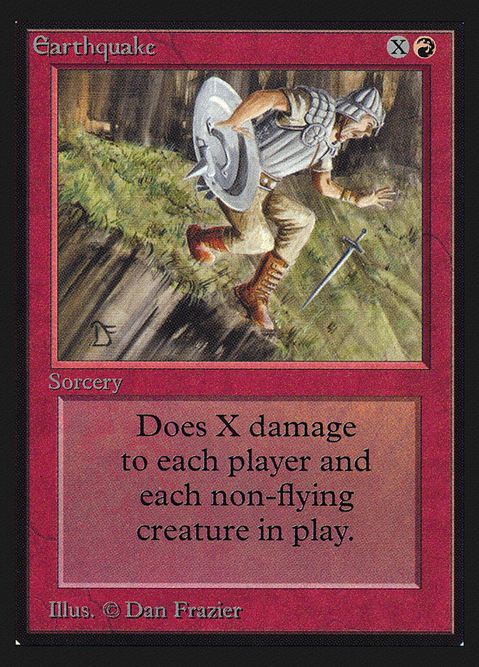 Earthquake [International Collectors' Edition] Magic: The Gathering